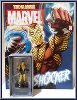 Shocker from Classic Marvel Figurine Collection - Basic Series manufactured by Eaglemoss [Front]