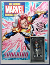 Songbird from Classic Marvel Figurine Collection - Basic Series manufactured by Eaglemoss [Front]
