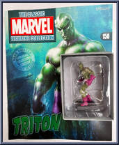 Triton from Classic Marvel Figurine Collection - Basic Series manufactured by Eaglemoss [Front]