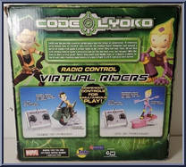 Ulrich on Overbike from Code Lyoko - Virtual Rider manufactured by Marvel Toys [Back]