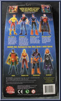 Brother Blood from Contemporary Teen Titans - Series 2 manufactured by DC Direct [Back]