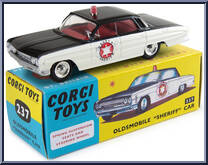 Oldsmobile “Sherrif” Car from Corgi Models Club - Basic Series manufactured by Corgi [Front]