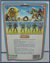 Starmarshall Colt Laezor from Cosmic Cowboys - Miniatures manufactured by Acamas Toys [Back]