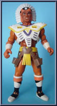 Chief Iron Lance from Cosmic Cowboys - Basic Series manufactured by Acamas Toys [Loose]