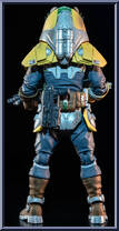Noveunn Leen from Cosmic Legions - Basic Series manufactured by Four Horsemen [Loose]