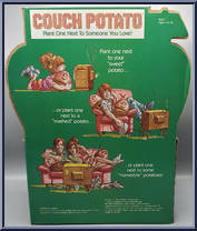 Couch Potato from Couch Potato - Basic Series manufactured by Coleco [Back]