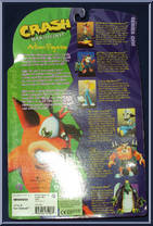 Komodo Moe from Crash Bandicoot - Series 1 manufactured by ReSaurus [Back]