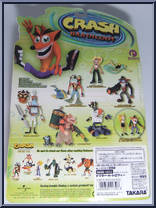 Deep Dive Crash Bandicoot from Crash Bandicoot - Series 2 manufactured by ReSaurus [Back]