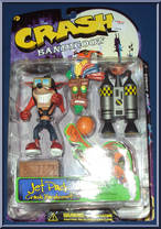 Jet Pack Crash Bandicoot from Crash Bandicoot - Series 1 manufactured by ReSaurus [Front]