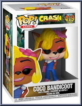 Coco Banidcoot from Crash Bandicoot - Pop! Vinyl Figures manufactured by Funko [Front]