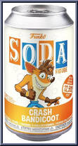Crash Bandicoot (Chase) from Crash Bandicoot - Soda manufactured by Funko [Front]