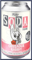 Crusader Rabbit from Crusader Rabbit - Soda manufactured by Funko [Front]