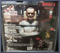 Hannibal Lecter (Silence of the Lambs) from Cult Classics - Series 5 manufactured by Neca [Back]