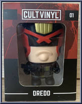 Dredd from Cult Vinyl - Basic Series manufactured by Planet Replicas [Front]