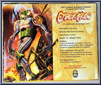 Cyberfrog from Cyberfrog - Basic Series manufactured by All Caps Comics [Back]