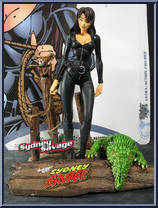 Sydney Savage from Danger Girl - Basic Series manufactured by McFarlane [Loose]