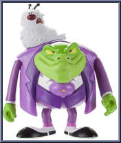 Baron Greenback & Nero from Danger Mouse - Basic Series manufactured by Jazwares [Loose]