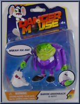 Baron Greenback & Nero from Danger Mouse - Basic Series manufactured by Jazwares [Front]