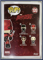Daredevil from Daredevil - Pop! Vinyl Figures manufactured by Funko [Back]