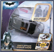 Shift Attack Sports Coupe from Dark Knight - [3 3/4" Scale] Series 1 - Vehicles manufactured by Mattel [Front]