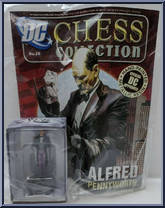 Alfred Pennyworth from DC Chess Collection - Basic Series manufactured by Eaglemoss [Front]