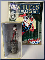 Harley Quinn from DC Chess Collection - Basic Series manufactured by Eaglemoss [Front]