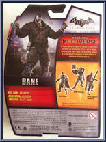 Bane (Arkham Origins) from DC Comics Multiverse - Basic Series manufactured by Mattel [Back]