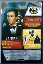 Batman (1989) (Unmasked Variant) from DC Comics Multiverse - Basic Series manufactured by Mattel [Back]