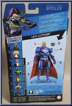 Spoiler from DC Comics Multiverse - Lex Luthor Series manufactured by Mattel [Back]
