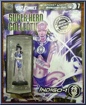 Indigo-1 from DC Comics Super Hero Collection - Blackest Night / Brightest Day manufactured by Eaglemoss [Front]
