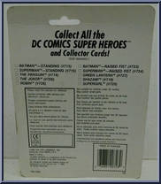Joker from DC Comics Superheroes - Basic Series manufactured by ERTL [Back]