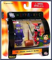 Joker / Harley Quinn from DC Minimates - Series 1 manufactured by Diamond Select [Front]