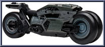 Batcycle from DC Multiverse - Flash Movie manufactured by McFarlane [Loose]