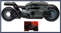Batcycle from DC Multiverse - Flash Movie manufactured by McFarlane [Loose]