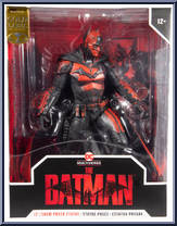 Batman (12" Posed Statue) (Gold Label) from DC Multiverse - Batman Movie manufactured by McFarlane [Front]