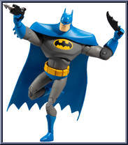 Batman (Blue Cape) from DC Multiverse - Batman the Animated Series manufactured by McFarlane [Loose]