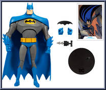 Batman (Blue Cape) from DC Multiverse - Batman the Animated Series manufactured by McFarlane [Loose]
