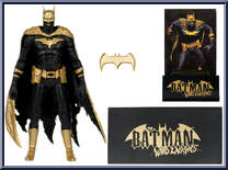 Batman of Earth-22 Infected (Dark Metal) (Gold Label) from DC Multiverse - Basic Series manufactured by McFarlane [Loose]