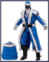 Batman Santa (Blue Suit) (Gold Label) from DC Multiverse - Holiday manufactured by McFarlane [Loose]