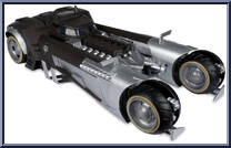 Batmobile (Gold Label) from DC Multiverse - Batman: White Knight manufactured by McFarlane [Loose]
