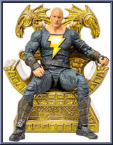 Black Adam (with Throne) from DC Multiverse - Black Adam manufactured by McFarlane [Loose]