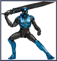 Blue Beetle from DC Multiverse - Blue Beetle Movie manufactured by McFarlane [Loose]