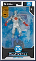 Captain Atom (Gold Label) from DC Multiverse - DC New 52 manufactured by McFarlane [Front]