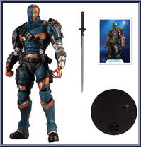 Deathstroke (Arkham Origins) from DC Multiverse - Basic Series manufactured by McFarlane [Loose]