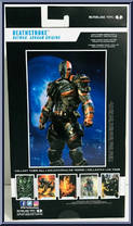 Deathstroke (Arkham Origins) from DC Multiverse - Basic Series manufactured by McFarlane [Back]