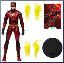Flash (Batman Costume) from DC Multiverse - Flash Movie manufactured by McFarlane [Loose]