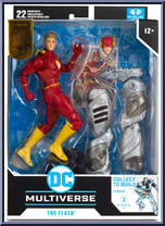 Flash (Gold Label) from DC Multiverse - Flashpoint manufactured by McFarlane [Front]