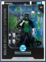 Green Lantern (Green Lantern Corps) (Platinum) from DC Multiverse - Collector Edition manufactured by McFarlane [Front]