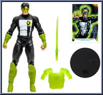 Green Lantern (Kyle Rayner) (Gold Label) from DC Multiverse - Basic Series manufactured by McFarlane [Loose]