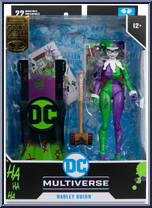 Harley Quinn (Jokerized) (Gold Label) from DC Multiverse - Basic Series manufactured by McFarlane [Front]